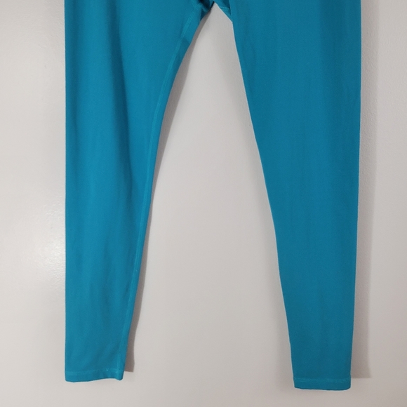 BUFFBUNNY COLLECTION Rosa teal high rise skinny leg active workout leggings - Picture 3 of 9